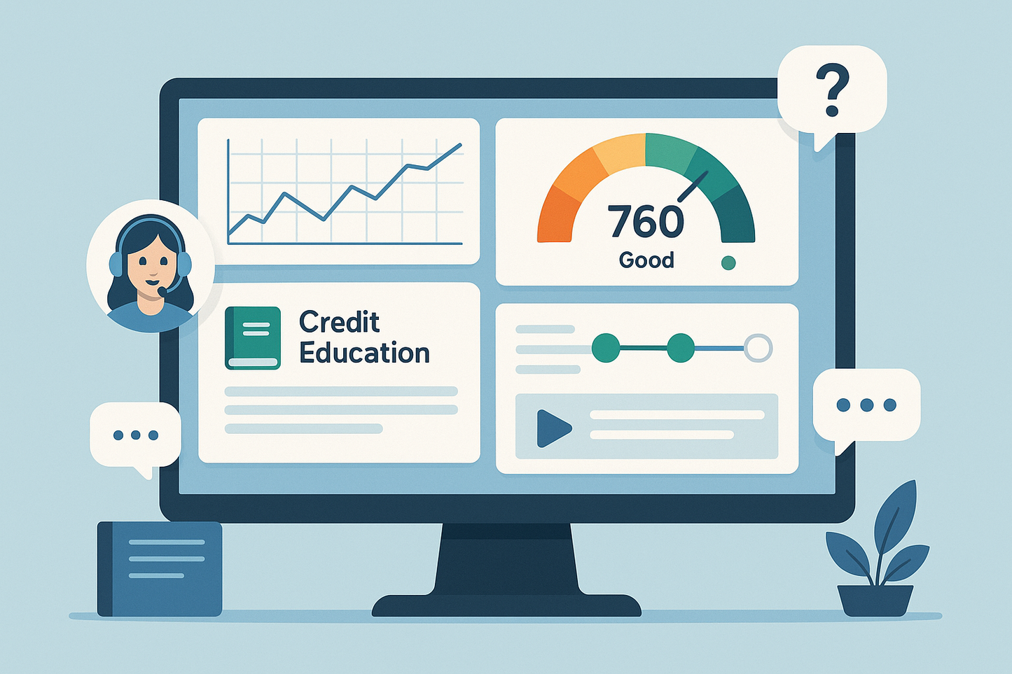 credit educational software and support